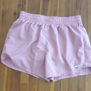 Nike kid's Light Pink Athletic Shorts